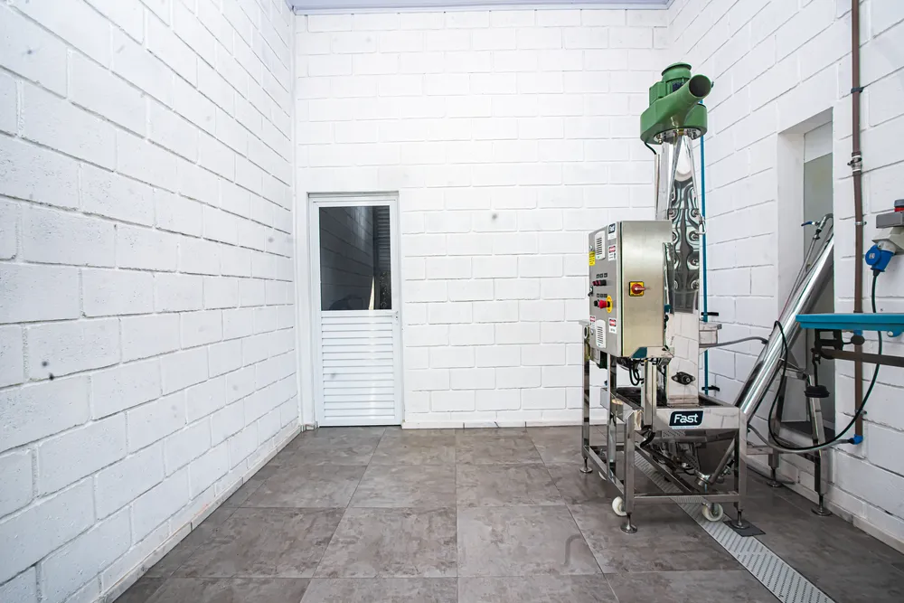 Lagar (onde se produz o azeite e onde começa o processo colocando as azeitonas)