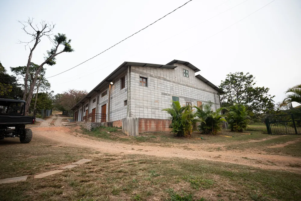 Vista principal celeiro (obra em andamento)